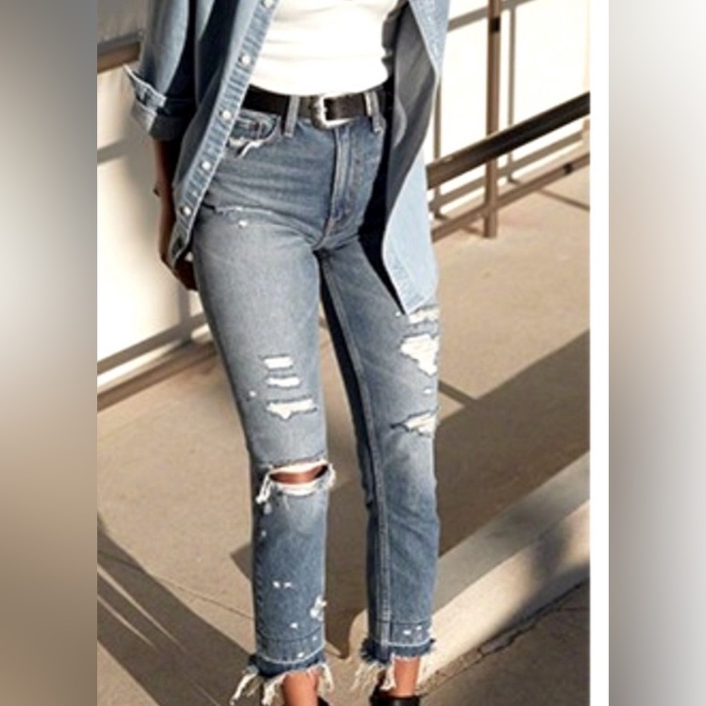 Abercrombie & Fitch Simone High Rise Slim Jeans Size 12/31